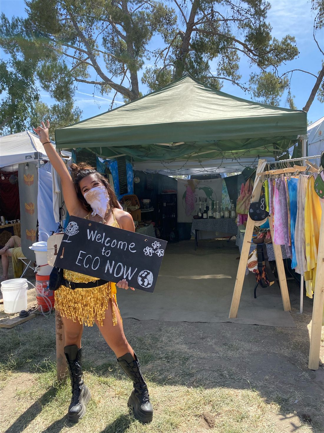 Eco Now clothing swap community event