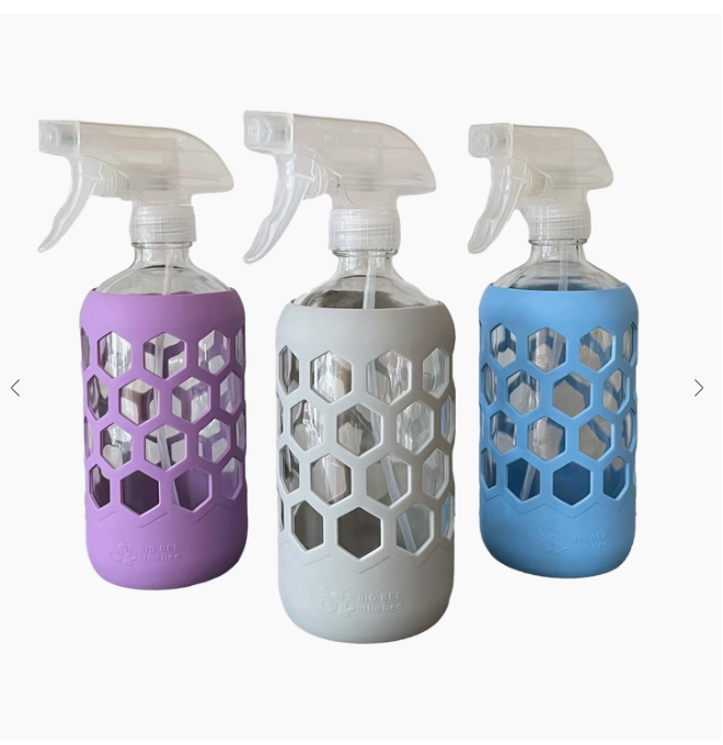 Triviaal Symptomen Immuniteit Reusable Glass Spray Bottle w/ Silicone Sleeve & Labels - Big Bee, Little  Bee | eco now 🌎⏰ zero waste lifestyle & refill store